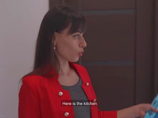 Delightful Realtor Uses Her Tiny Ass to Convince Client: Rough Anal sex clip feat. NatalieFlowers